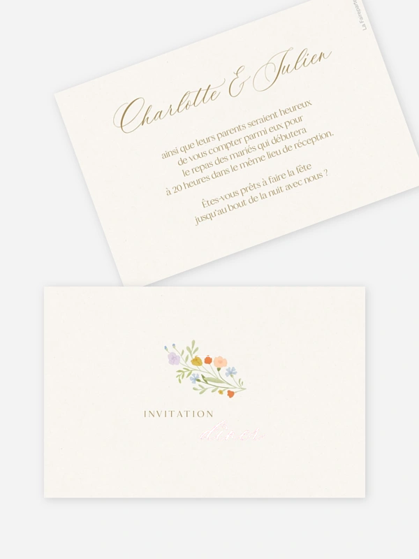 Monogramme floral