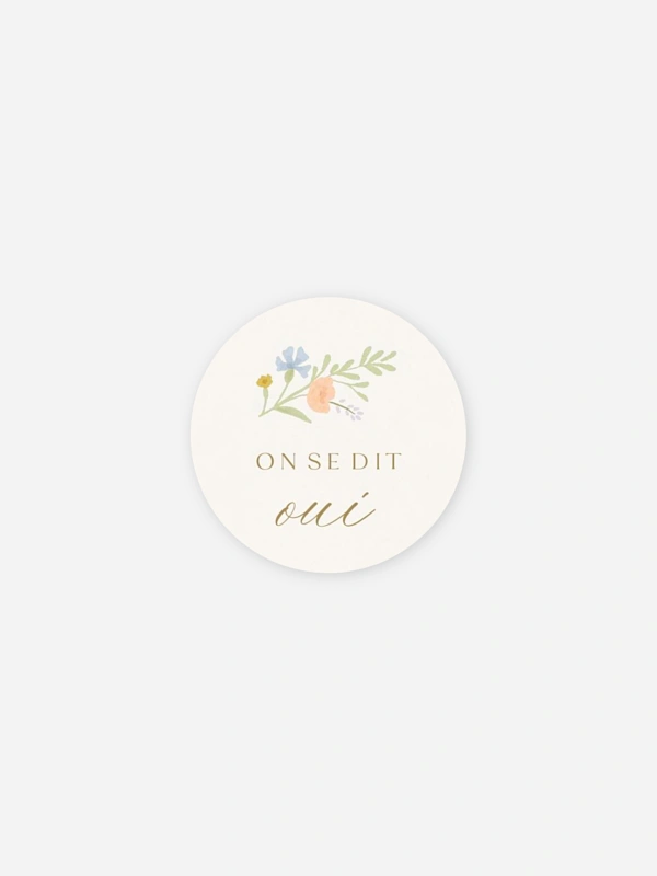 Monogramme floral