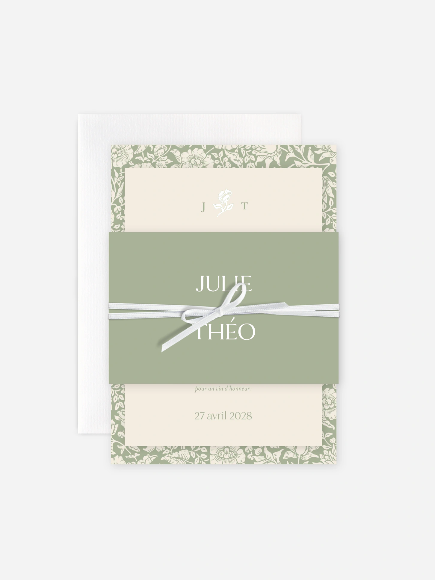 Faire-part de mariage Mallow