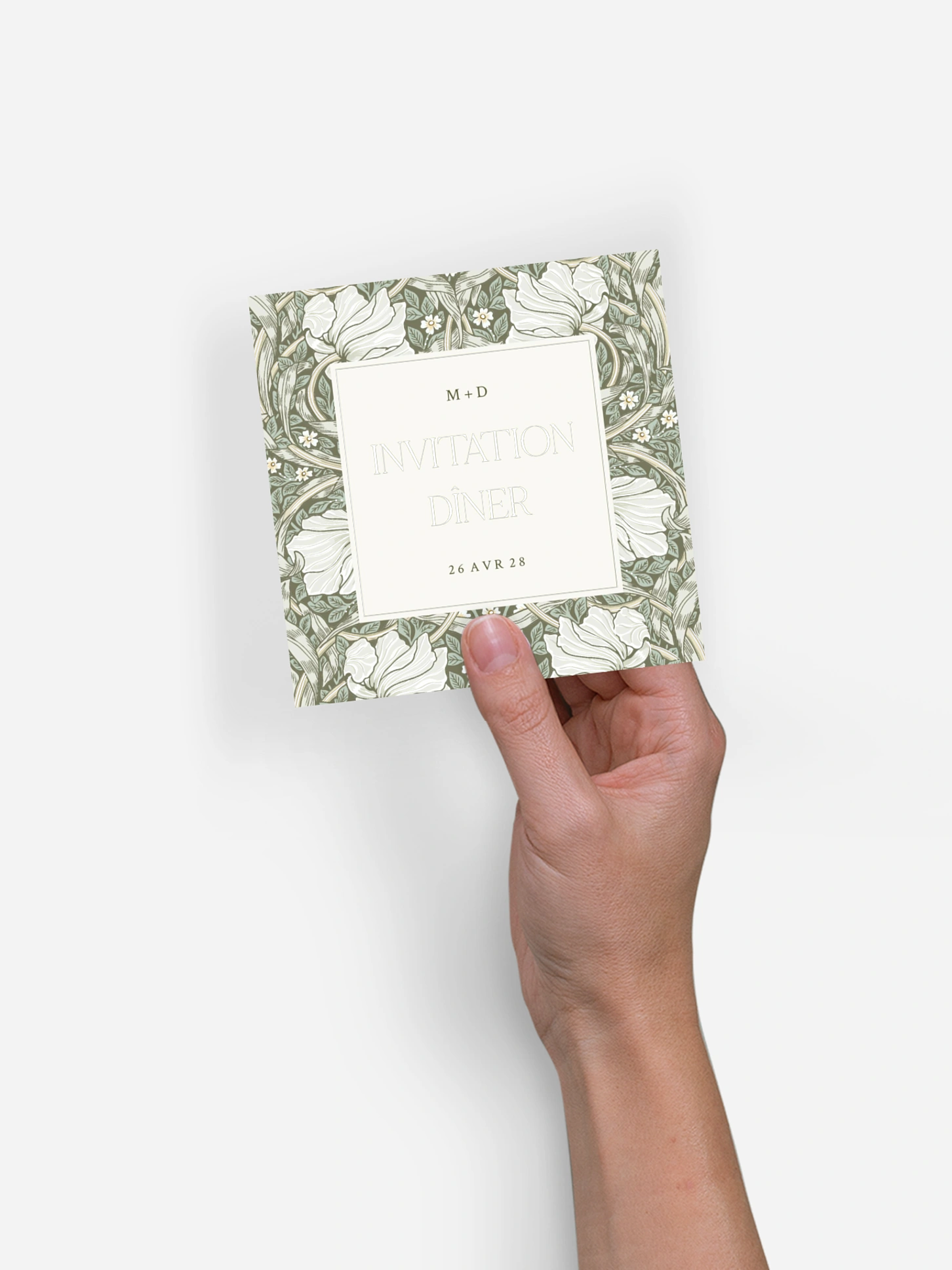 Carton d'invitation Pimpernel