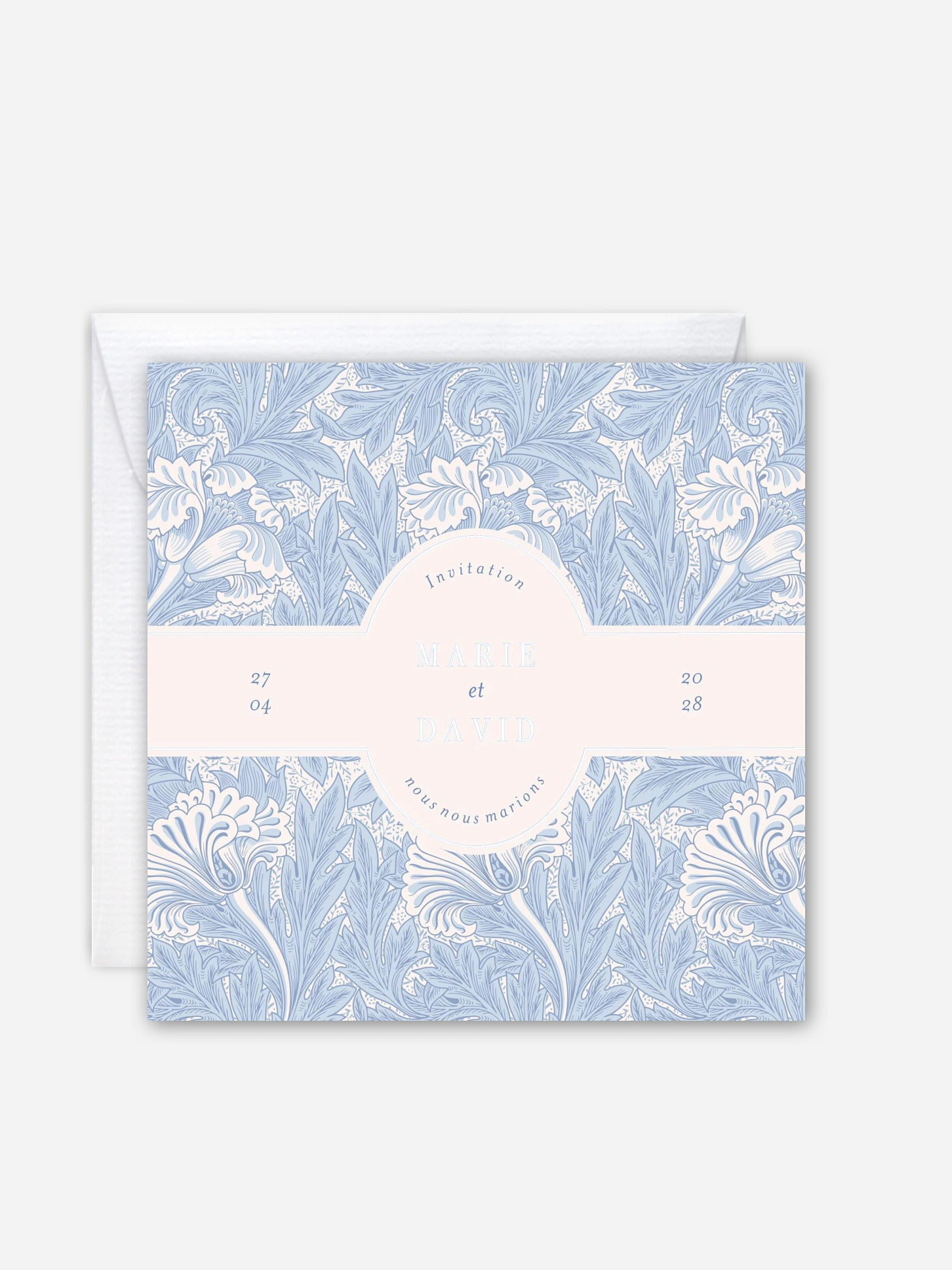 Faire-part de mariage Tulip