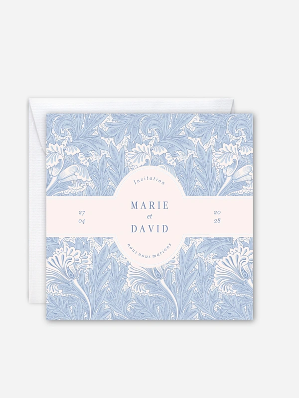 Faire-part de mariage Tulip