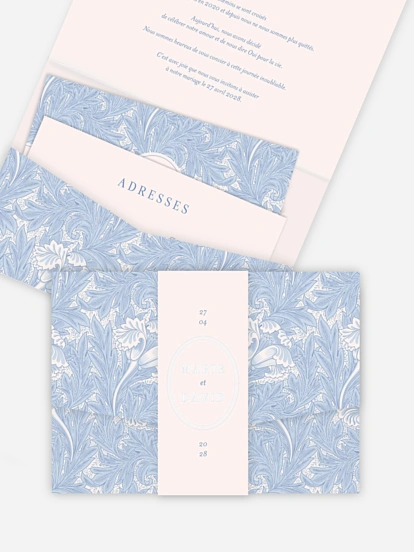 Faire-part de mariage Tulip