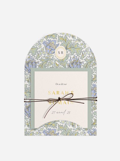 Faire-part de mariage Anemone