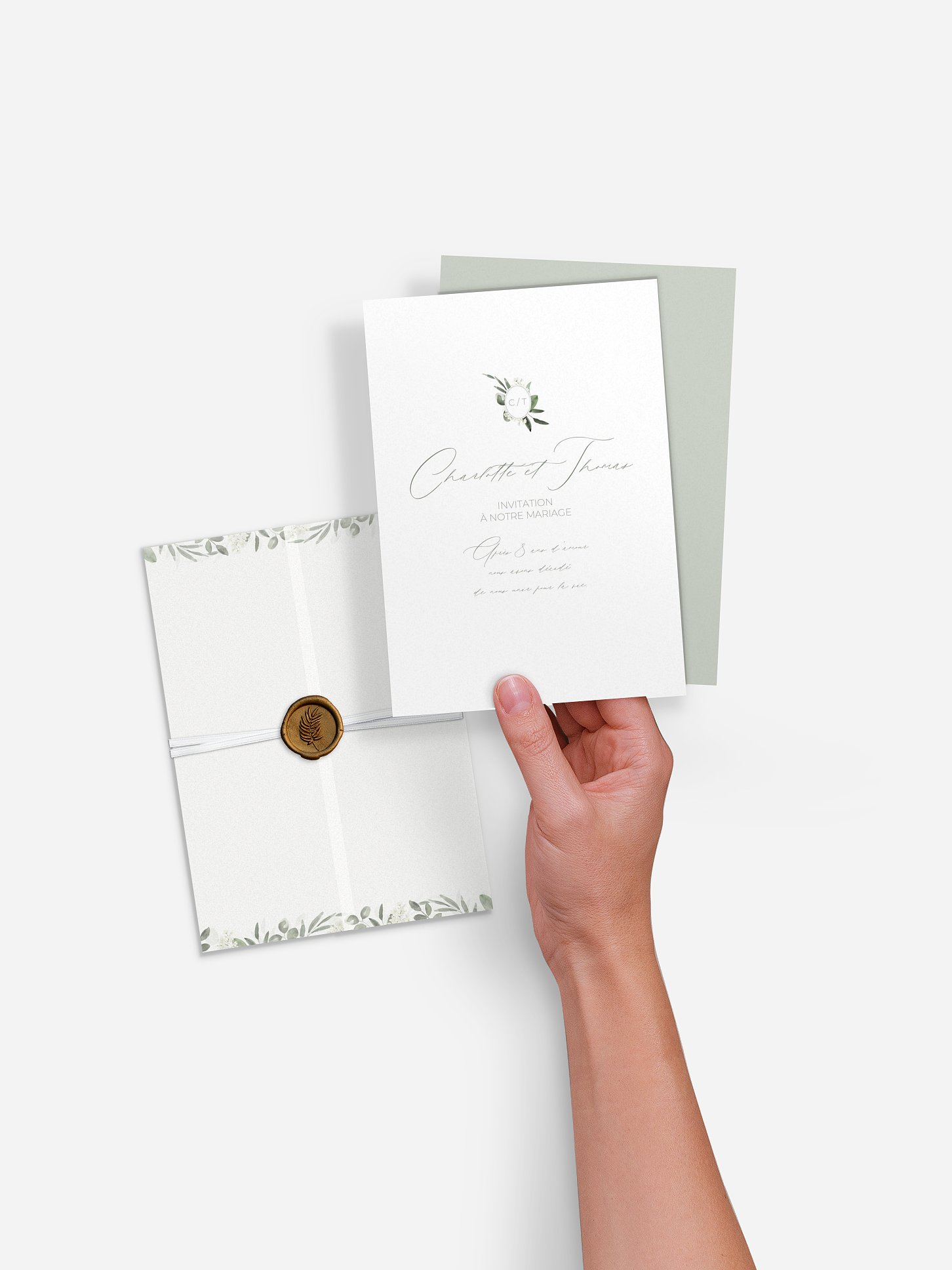 Faire-part de mariage Senteur provençale