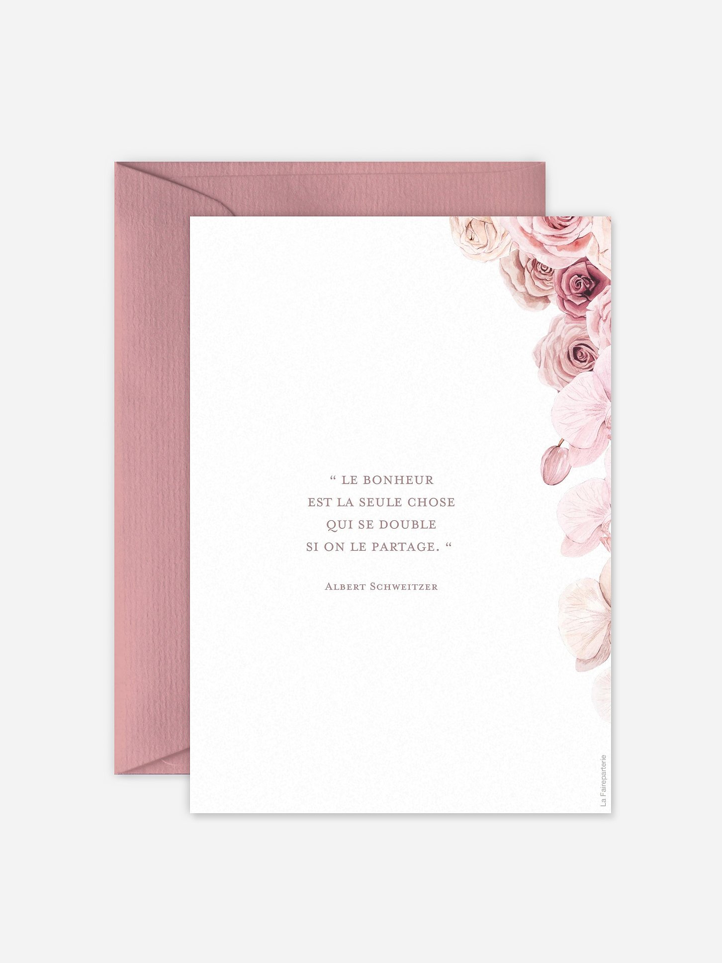 Faire-part de mariage Jardin d'orchidées