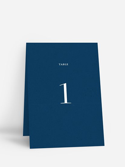 Numéro de table mariage Elegant Love