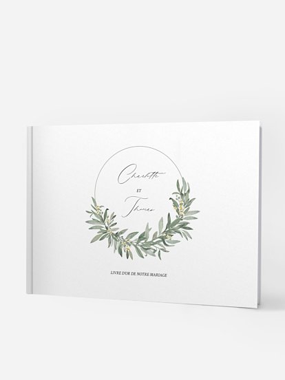 Livre d'or Olivier chic