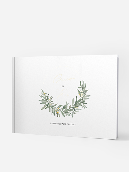 Livre d'or Olivier chic