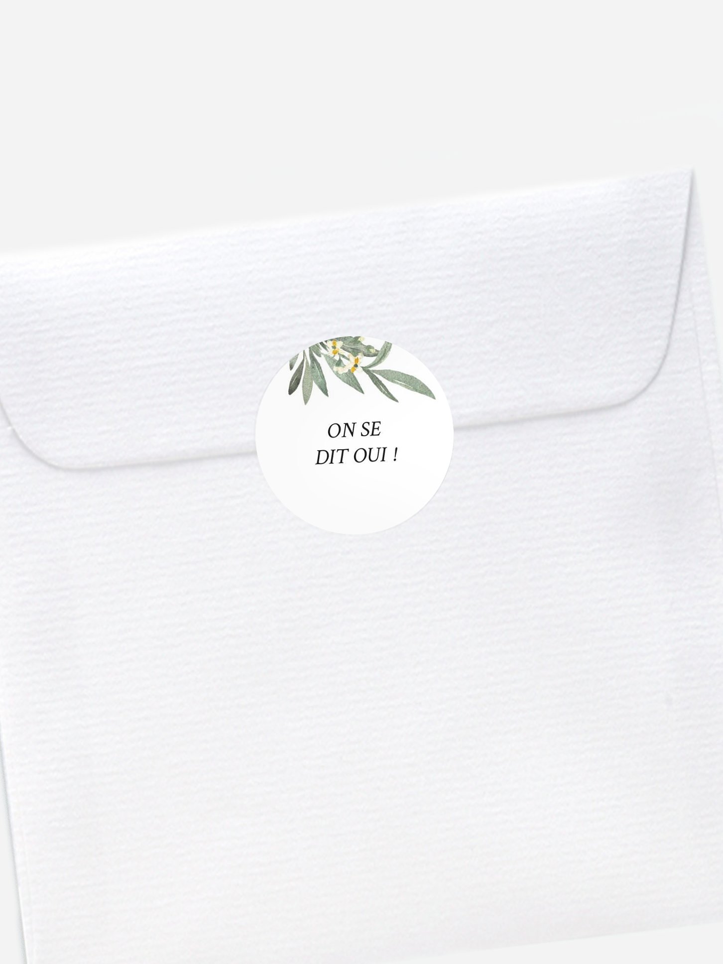 Stickers mariage Olivier chic