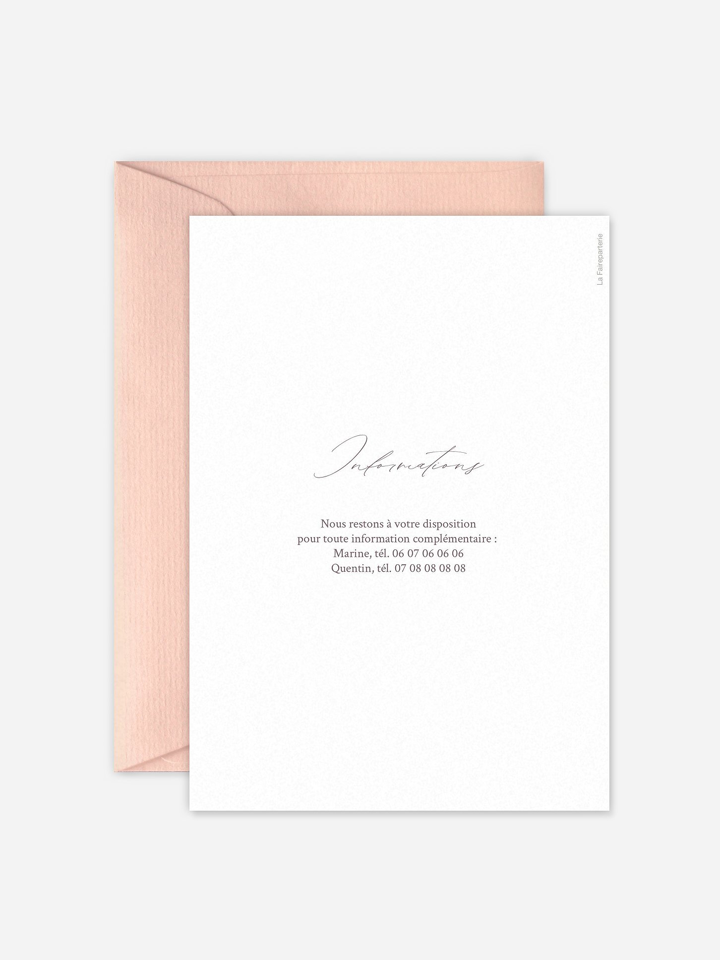 Faire-part de mariage Summer Flowers