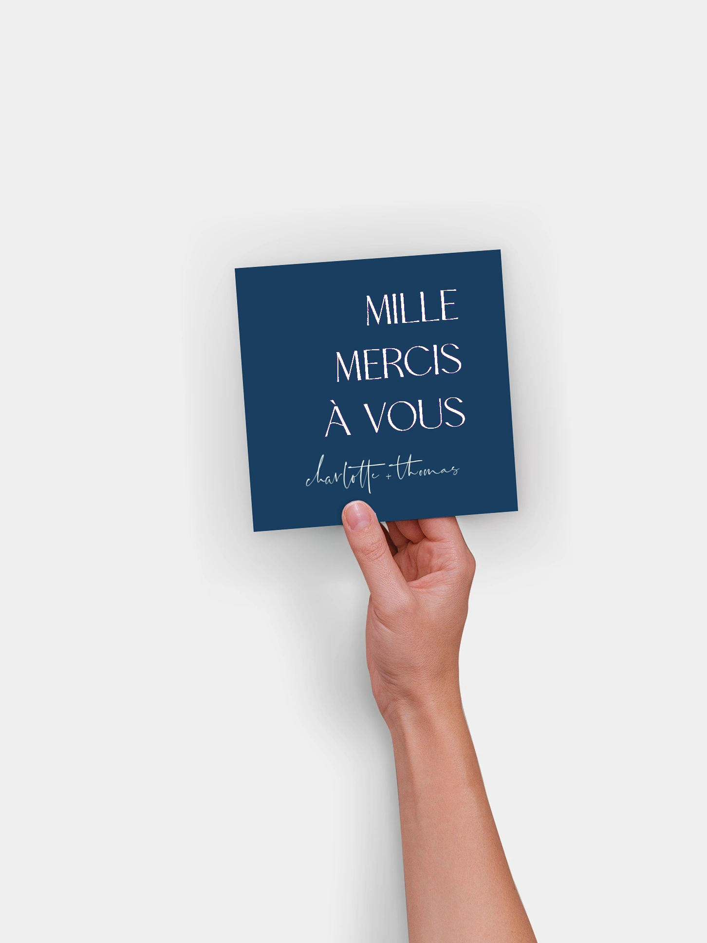 Carte de remerciements The Big Day