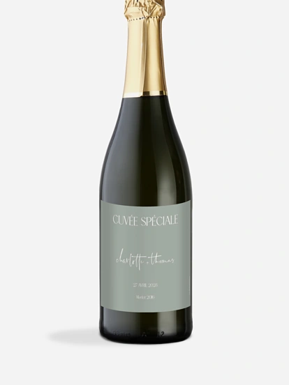 Étiquette bouteille The Big Day