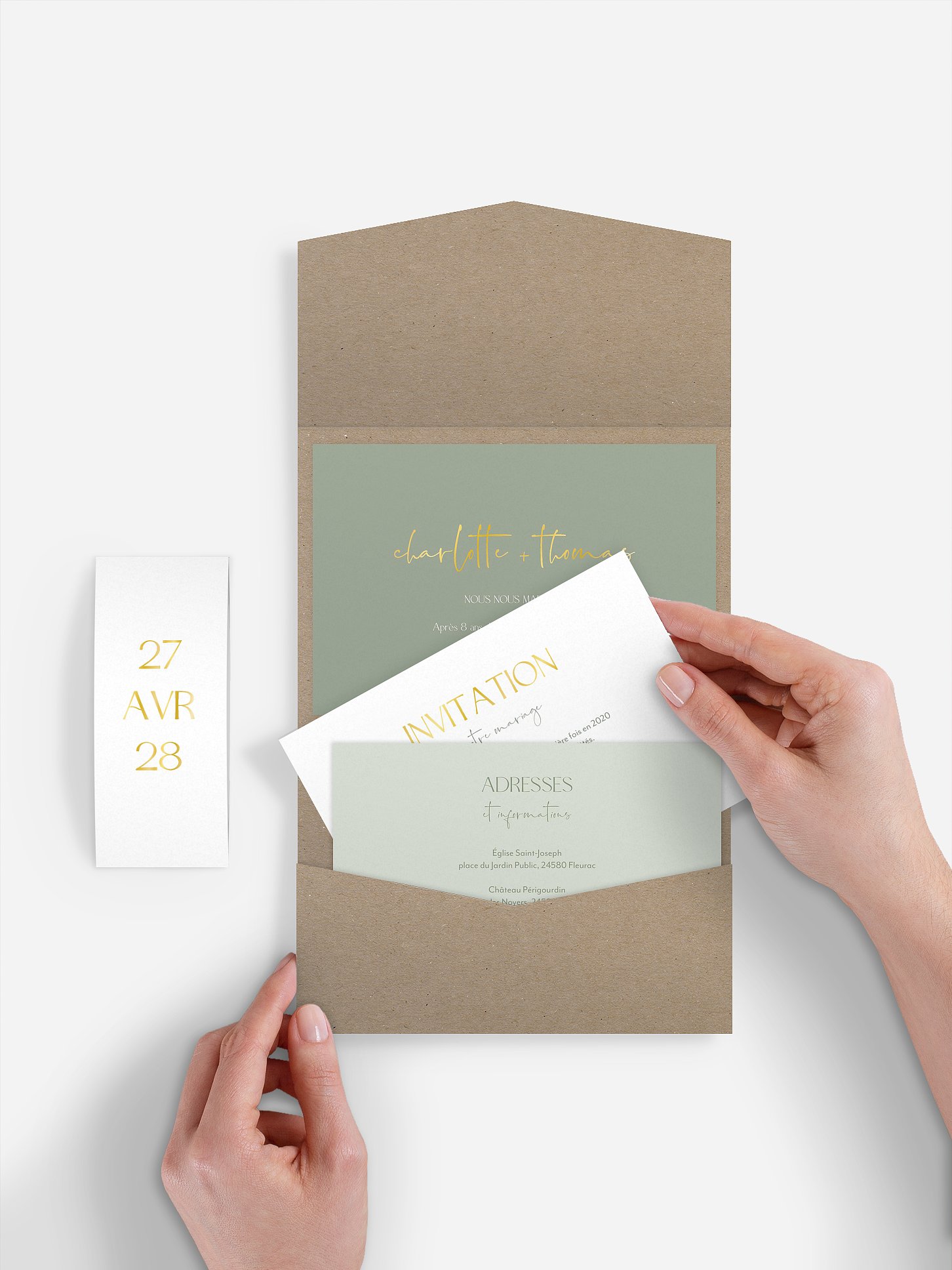 Faire-part de mariage The Big Day