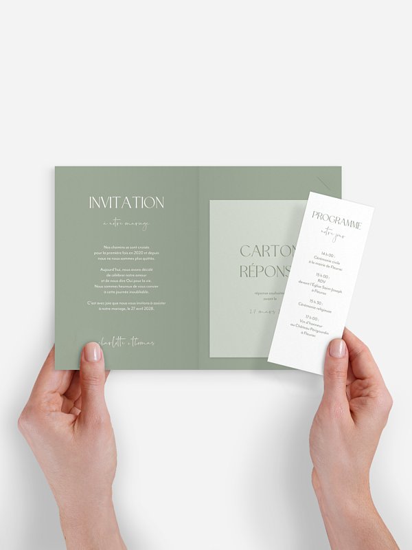 Faire-part de mariage The Big Day