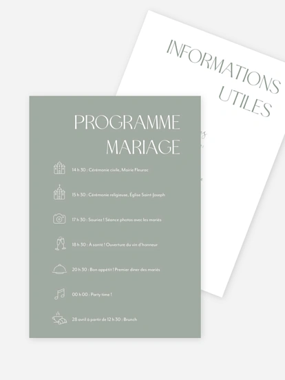 Programme mariage The Big Day