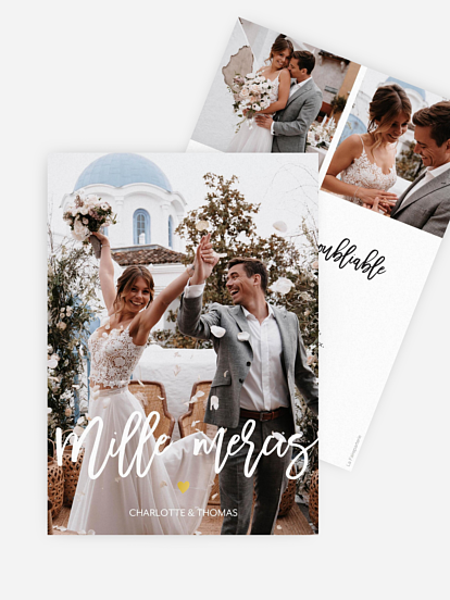 Carte de remerciements Crazy In Love