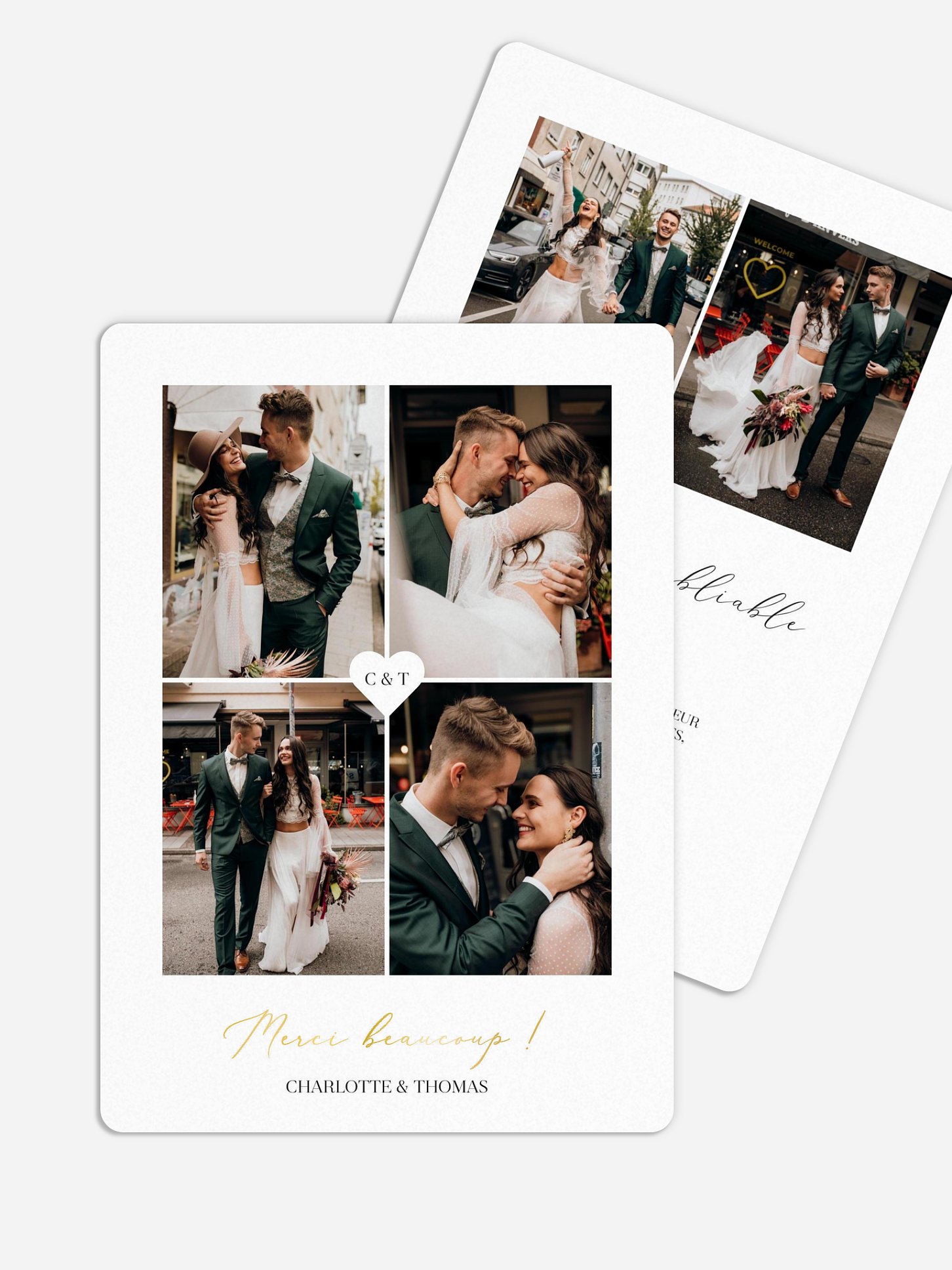 Carte de remerciements That's Amore