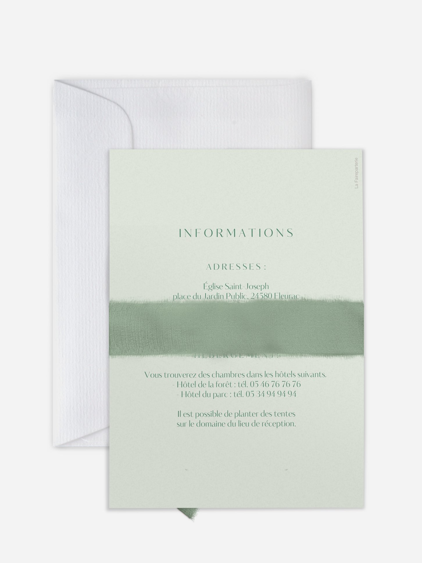 Faire-part de mariage Chic intemporel