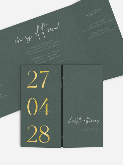 Faire-part de mariage Shining Love