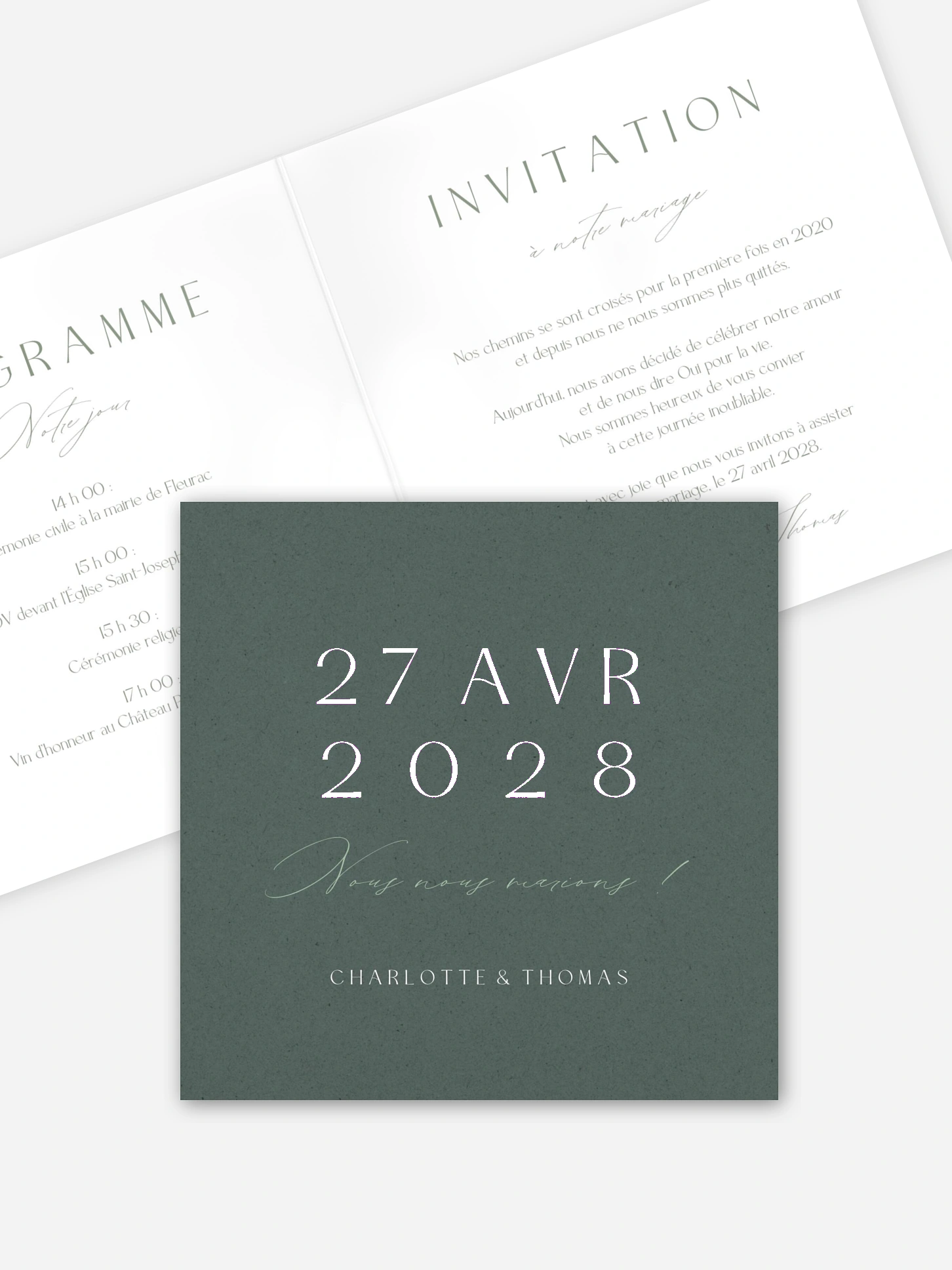 Faire-part de mariage Dream Day