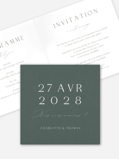 Faire-part de mariage Dream Day