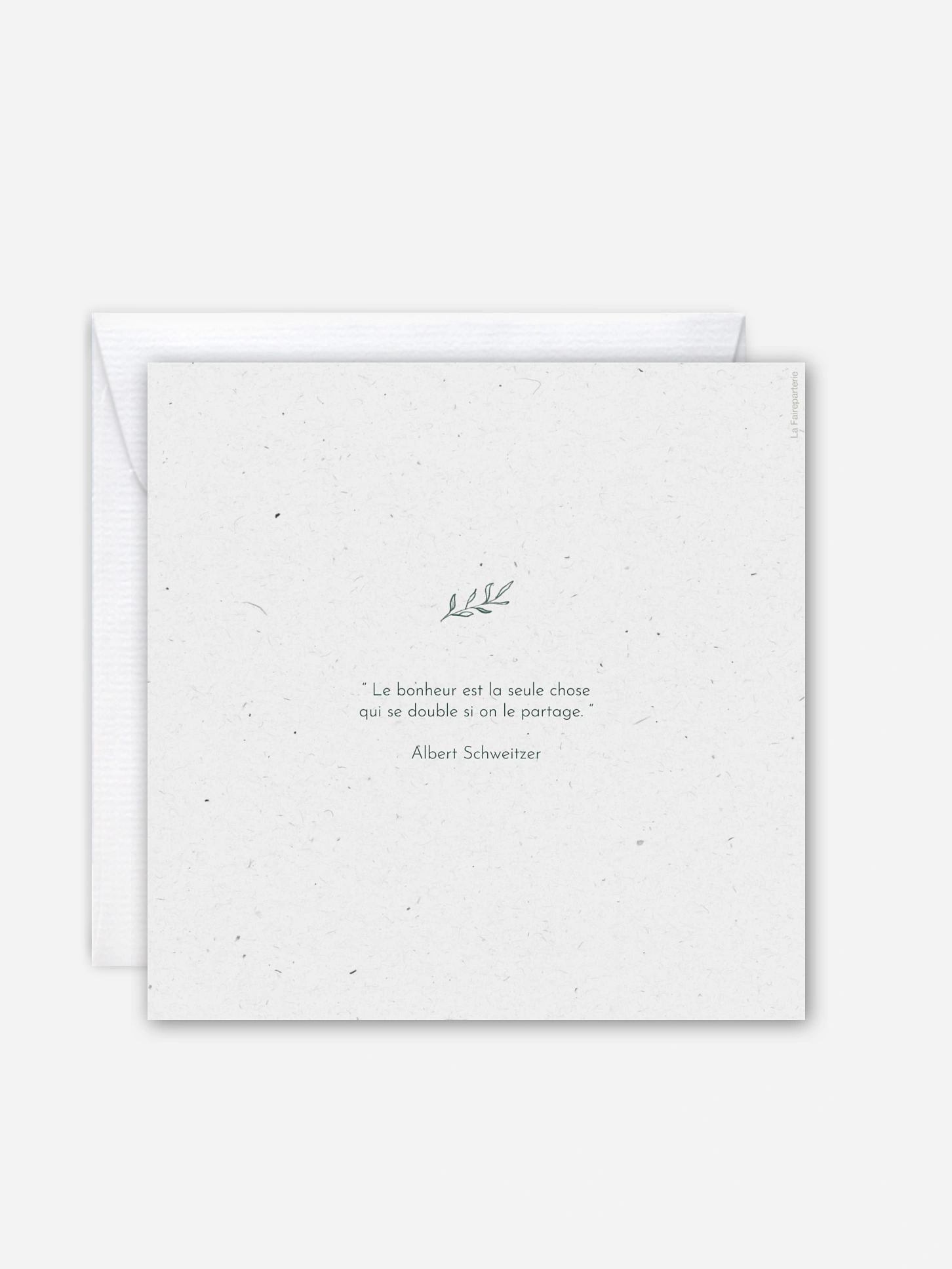Faire-part de mariage Tendresse chic
