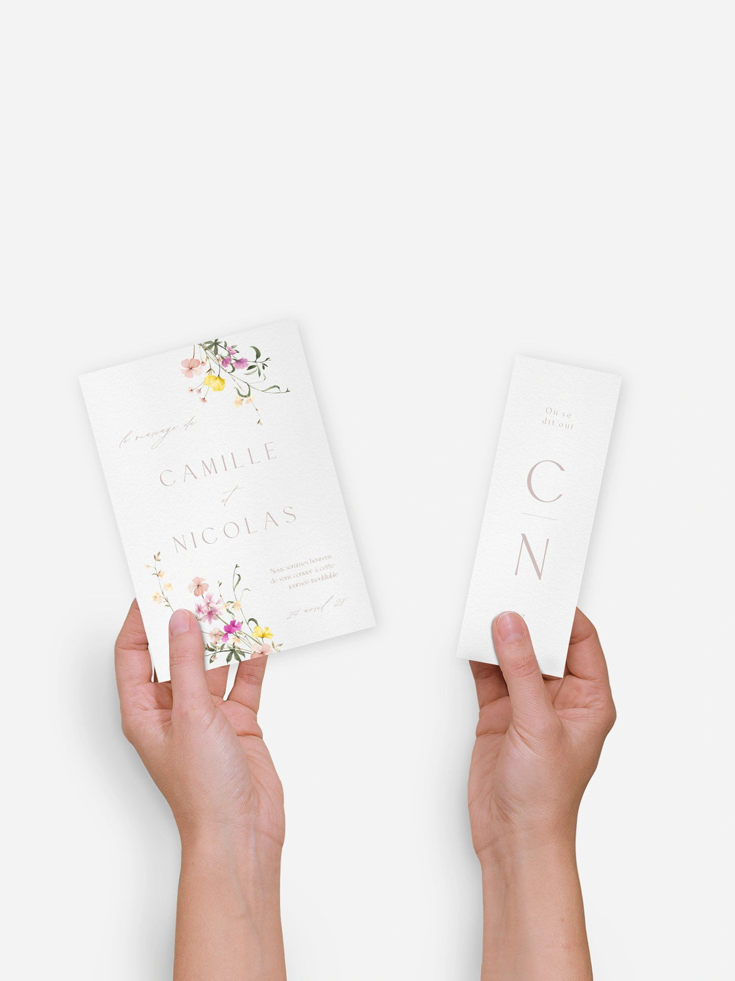 Faire-part de mariage Jardin d'amour