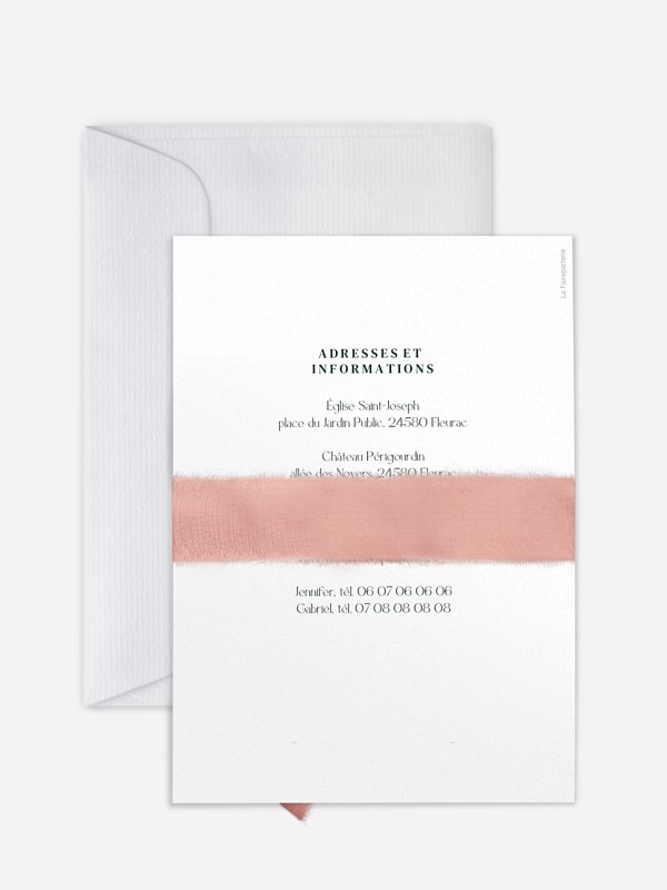 Faire-part de mariage Classic Elegance