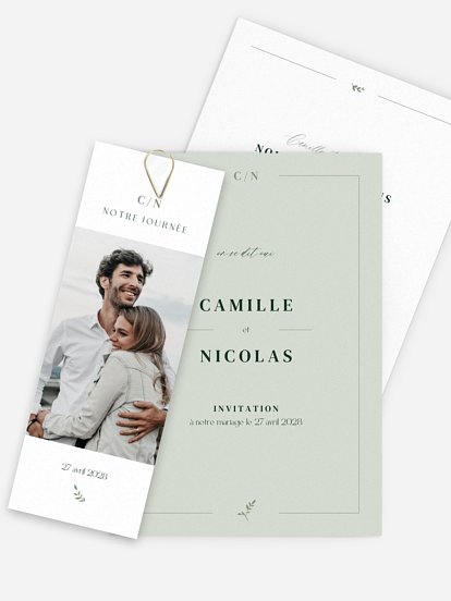 Faire-part de mariage Classic Elegance