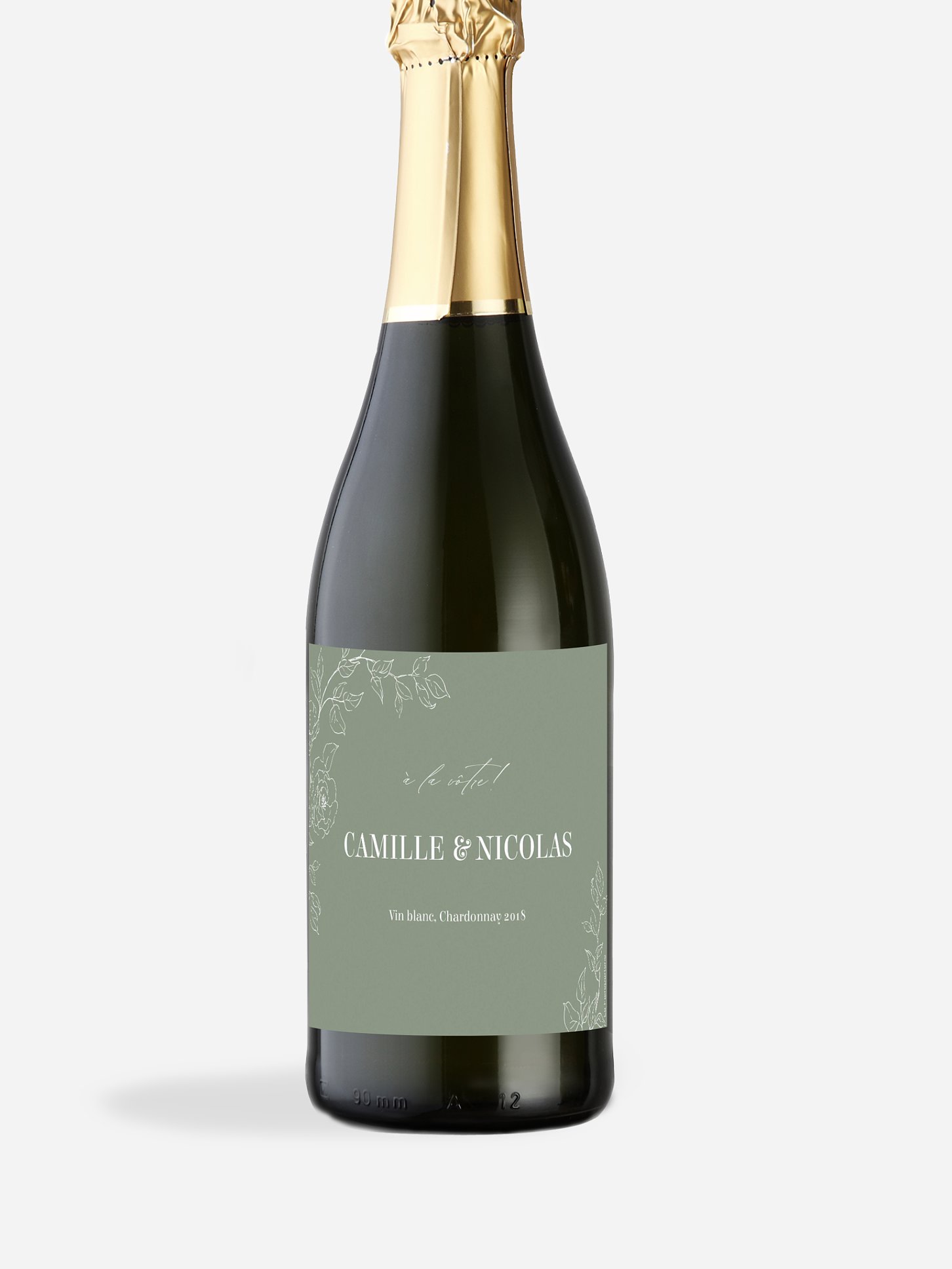Étiquette bouteille Rosalia