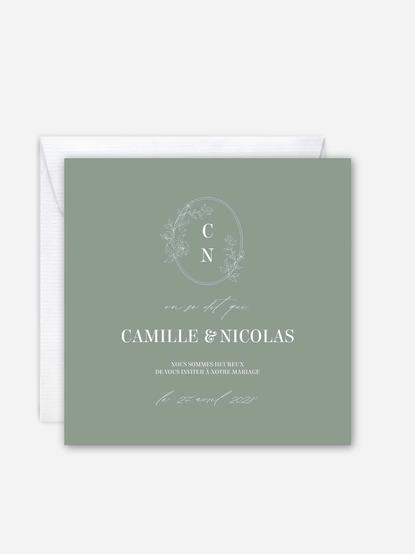 Faire-part de mariage Rosalia