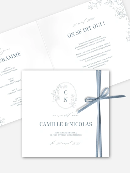 Faire-part de mariage Rosalia
