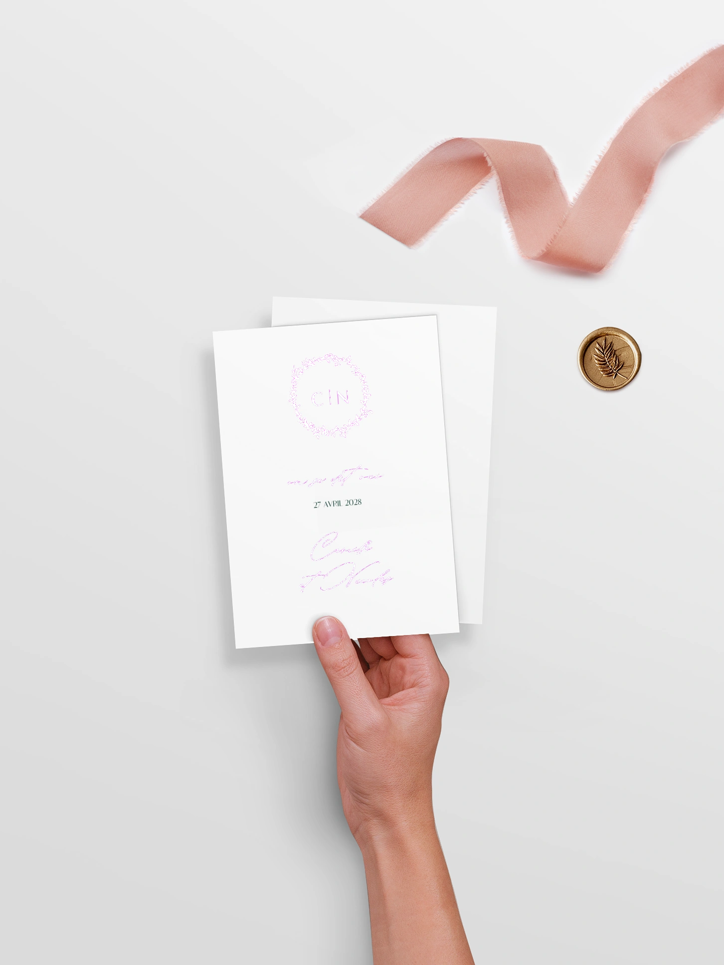 Faire-part de mariage Éclat d'amour