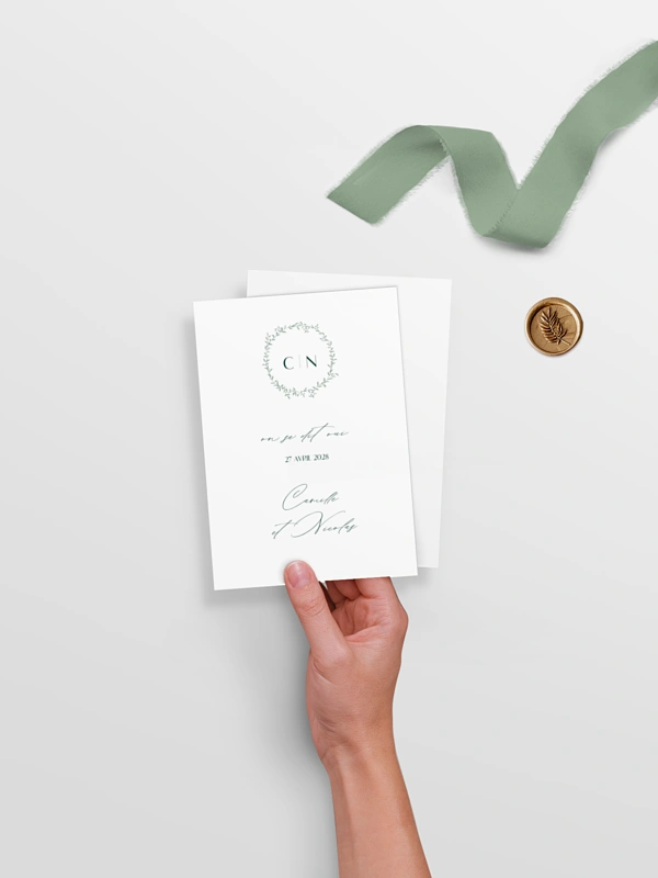 Faire-part de mariage Éclat d'amour