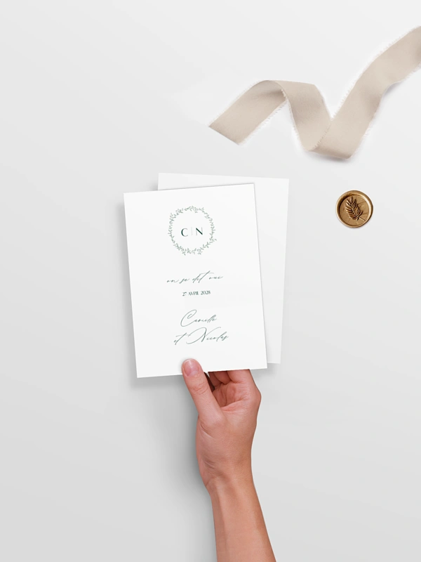 Faire-part de mariage Éclat d'amour