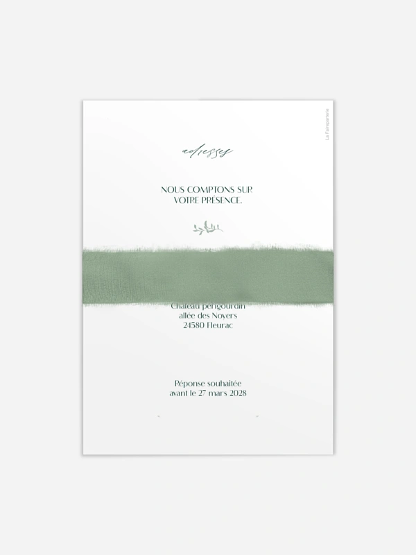 Faire-part de mariage Éclat d'amour