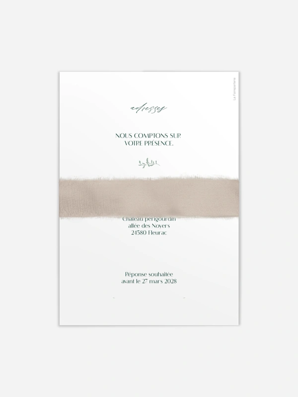 Faire-part de mariage Éclat d'amour