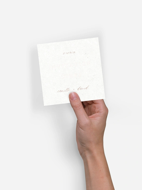 Carton d'invitation Eternal