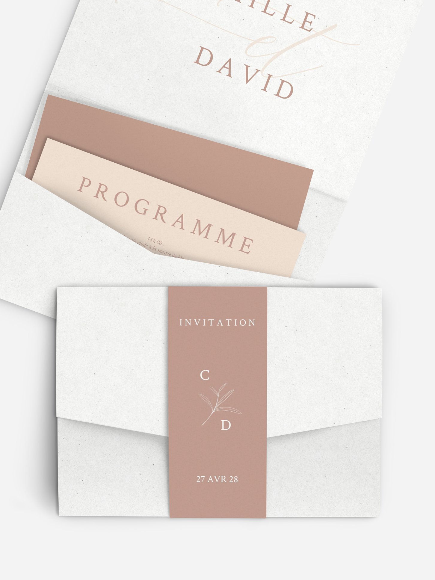 Faire-part de mariage Eternal