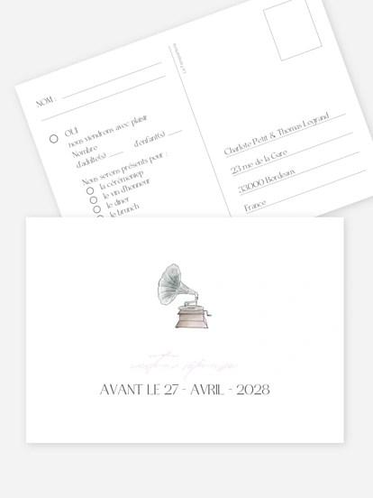 Carton réponse Délicats moments