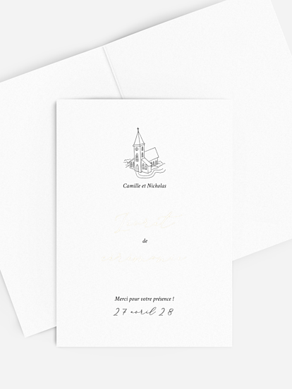 Livret de messe mariage Rendez-vous