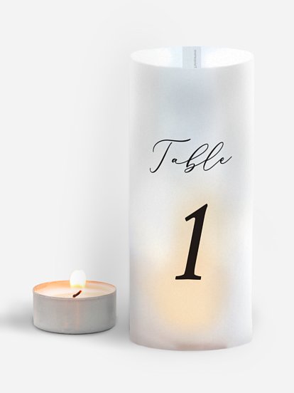 Numéro de table mariage Rendez-vous