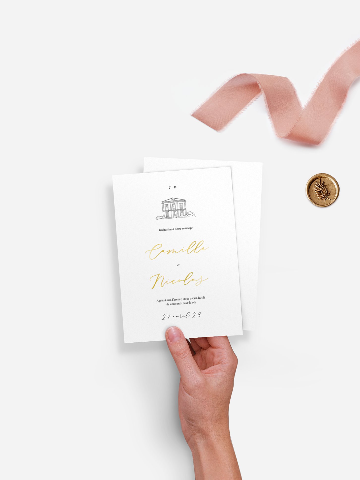 Faire-part de mariage Rendez-vous