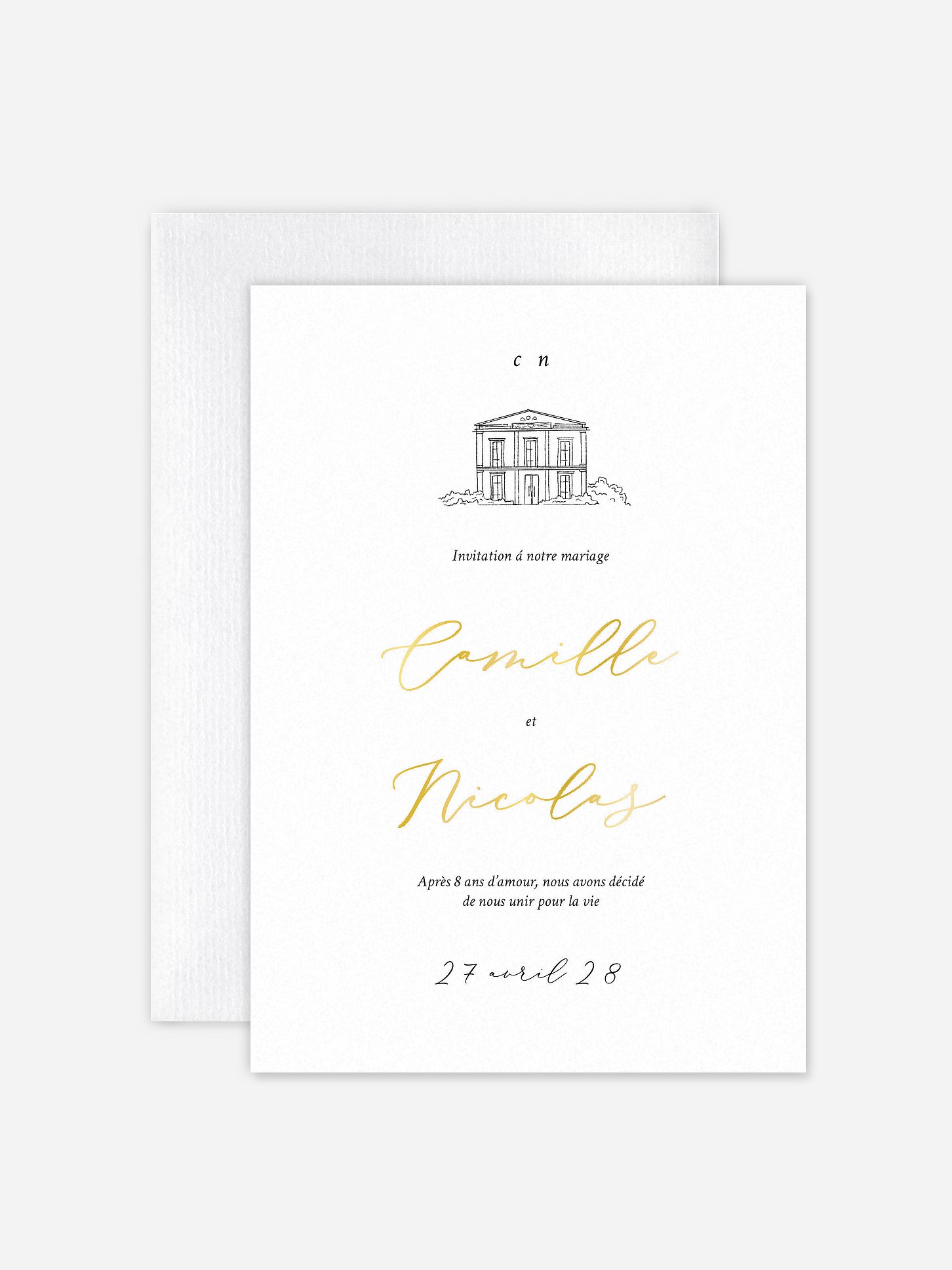Faire-part de mariage Rendez-vous