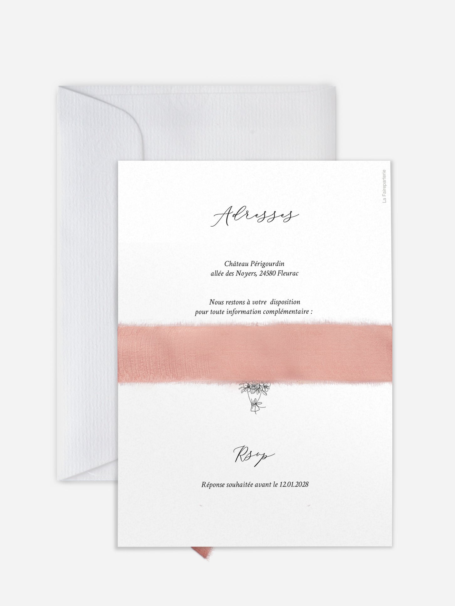 Faire-part de mariage Rendez-vous
