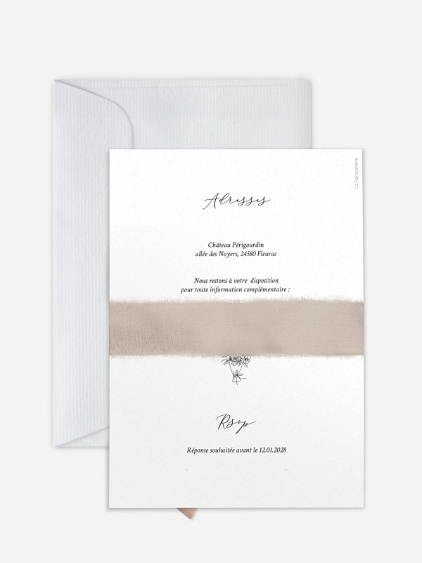 Faire-part de mariage Rendez-vous