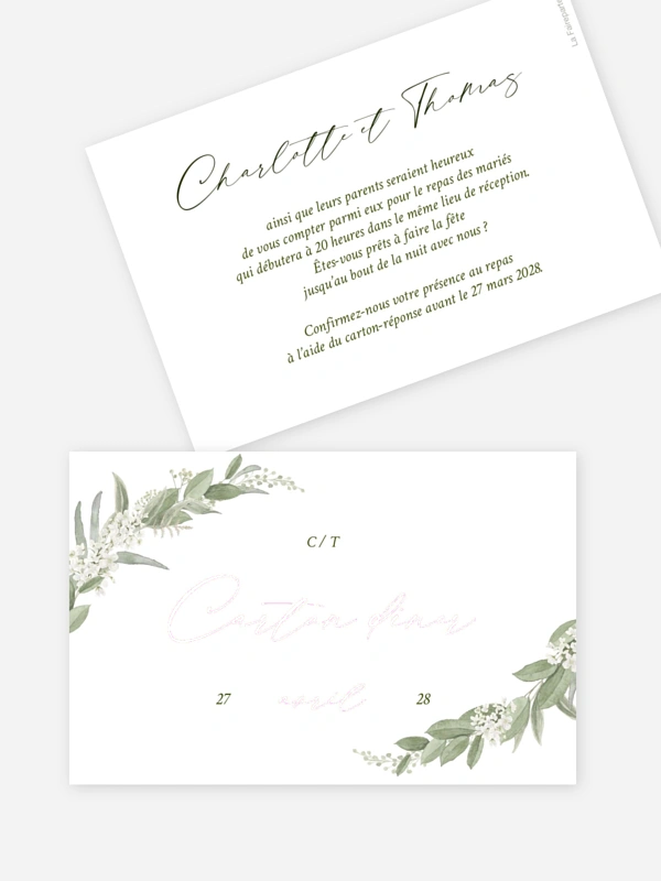 Mariage au jardin