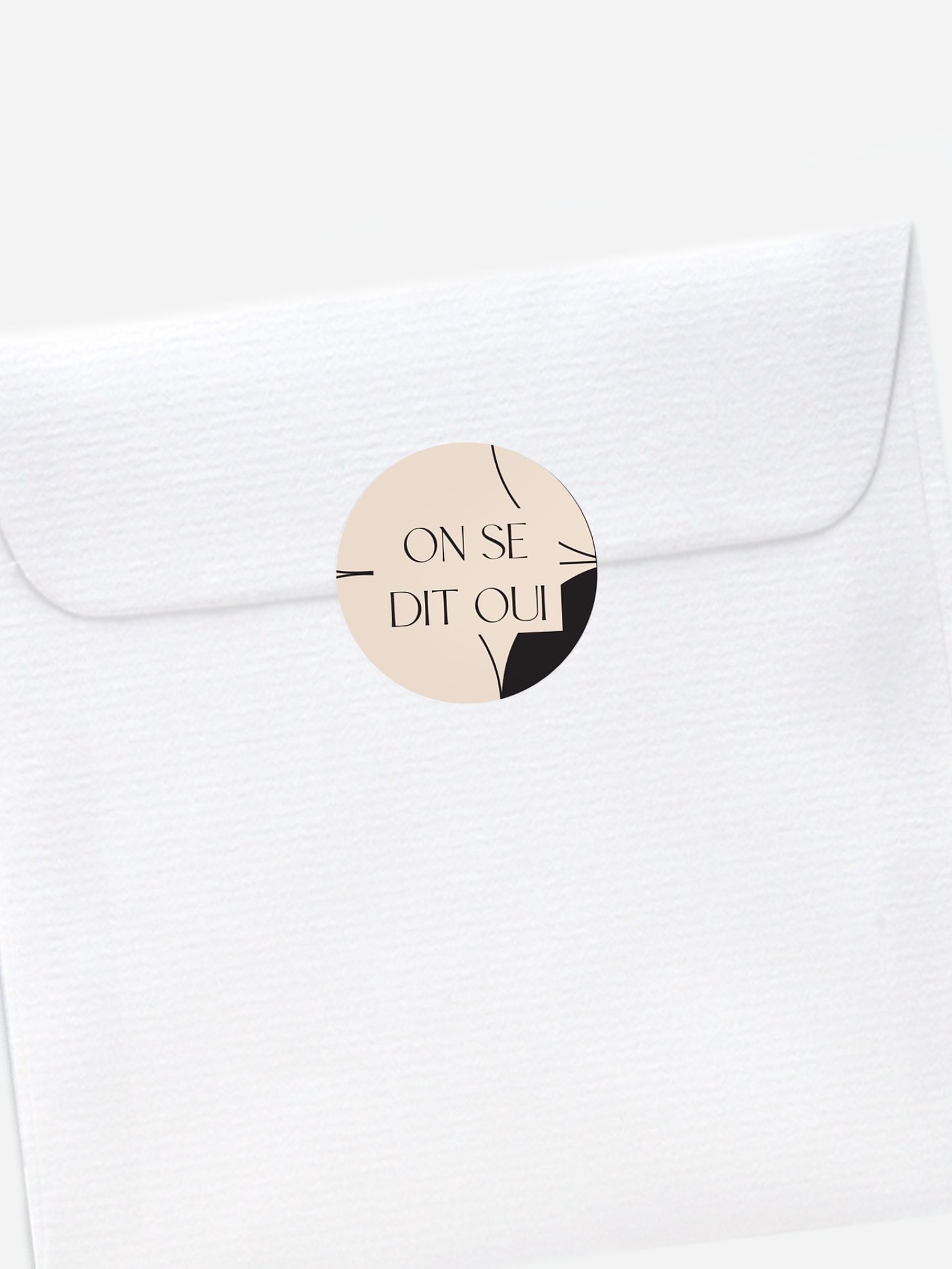 Stickers mariage Chrome