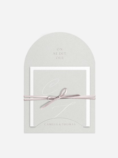 Faire-part de mariage Formally